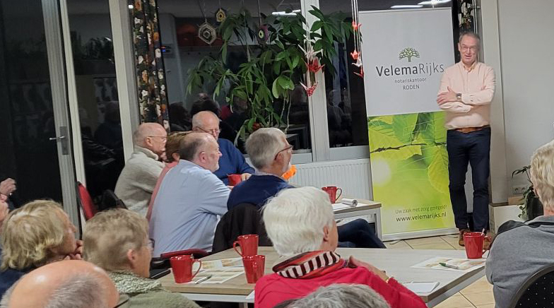 Geanimeerde lezing over levenstestament